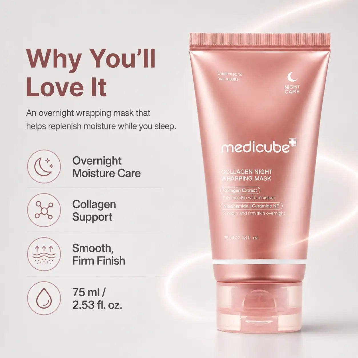 Medicube Collagen Night Wrapping Mask 75ml