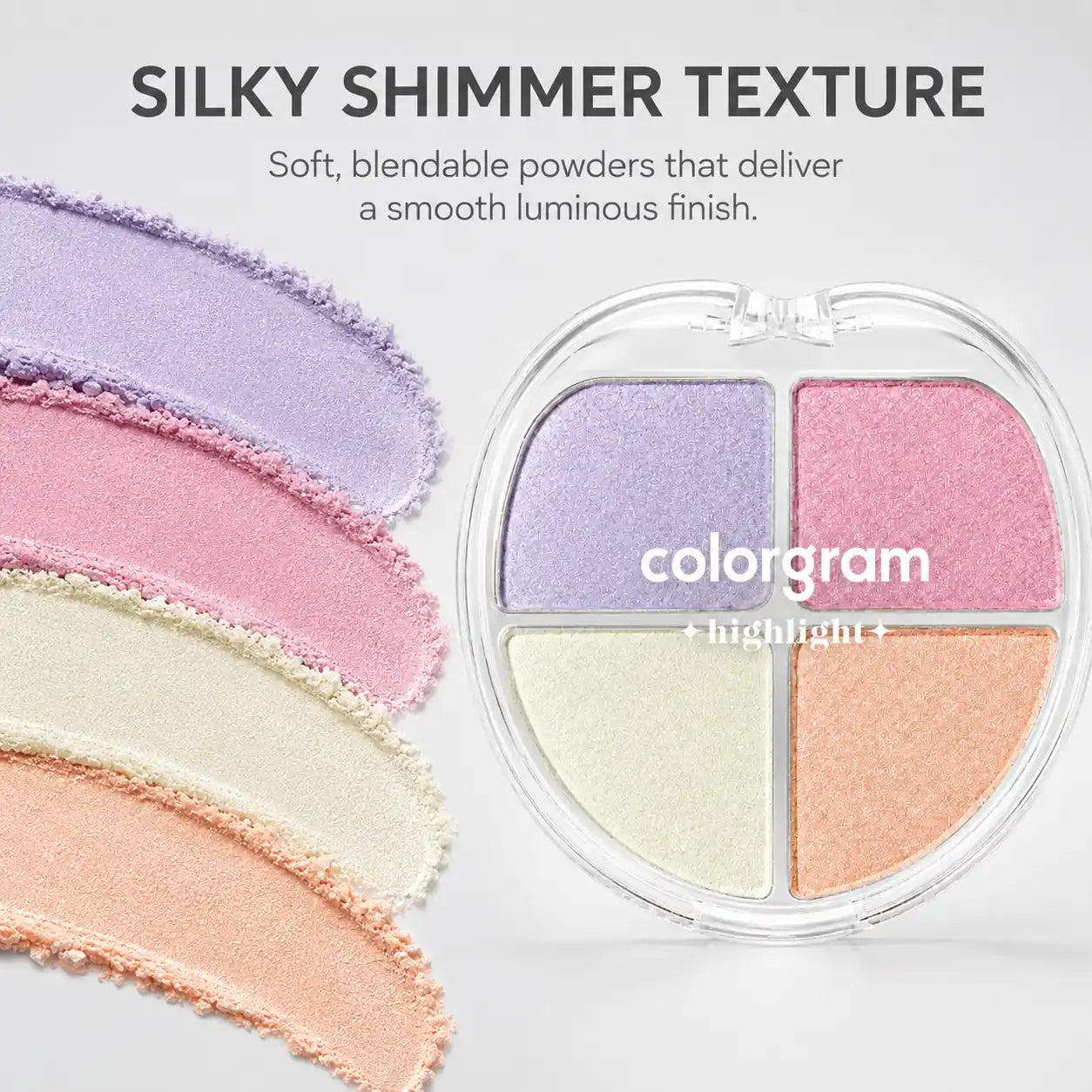 Colorgram Tintory Highlighter Palette 01 Jelly Beam