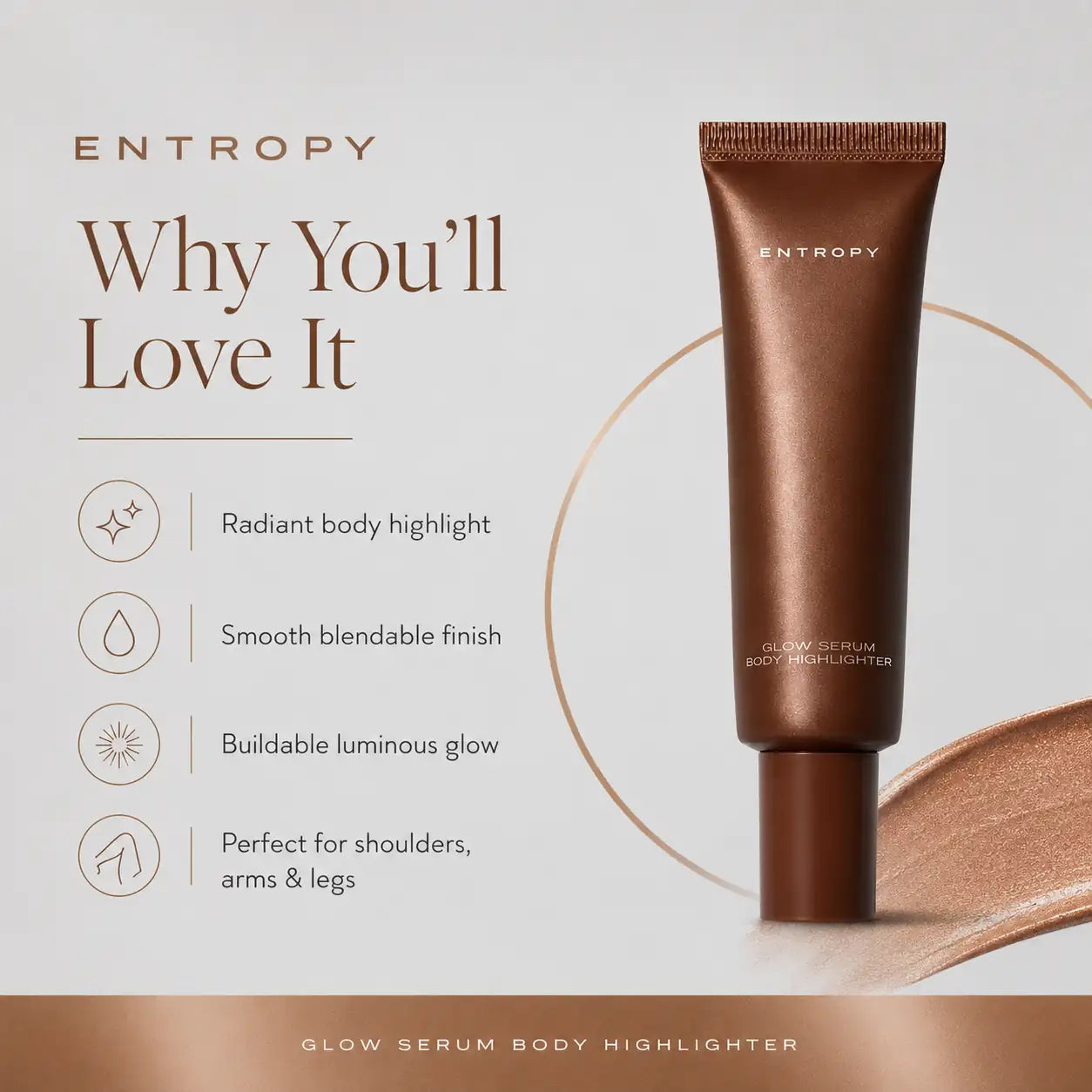 Entropy Glow Serum Body Highlighter 2 Shades
