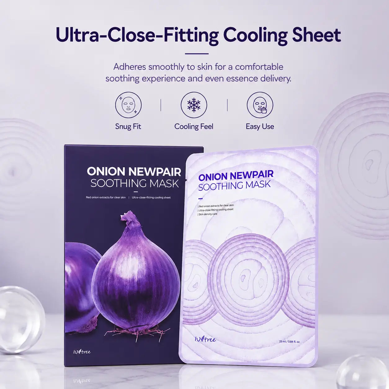 Isntree Onion Newpair Soothing Mask 5 Sheets 25g