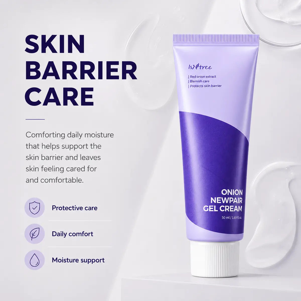 Isntree Onion Newpair Gel Cream Moisturiser 50ml