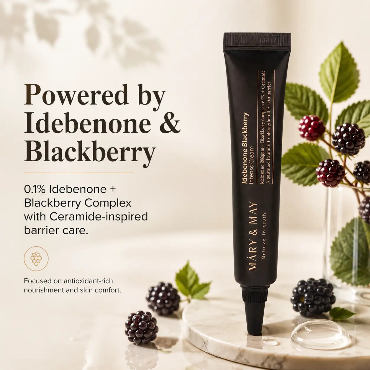 Mary&May Idebenone Blackberry Complex Intense Cream Miniature 12g