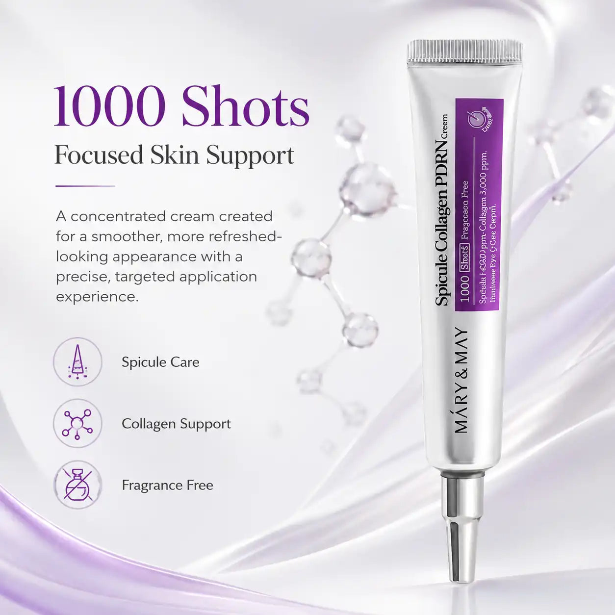 Mary&May Spicule Collagen PDRN Cream 15g