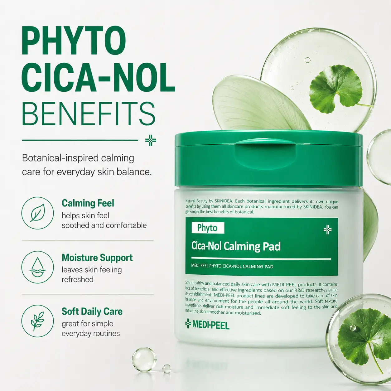 MEDI-PEEL Phyto Cica-Nol Calming Pad 70ea