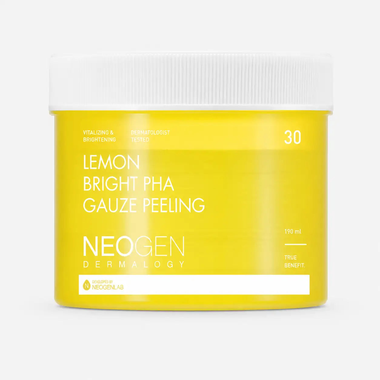 NEOGEN Dermalogy Lemon Bright PHA Gauze Peeling (30 Pads) 190ml 190ml 30 Pads