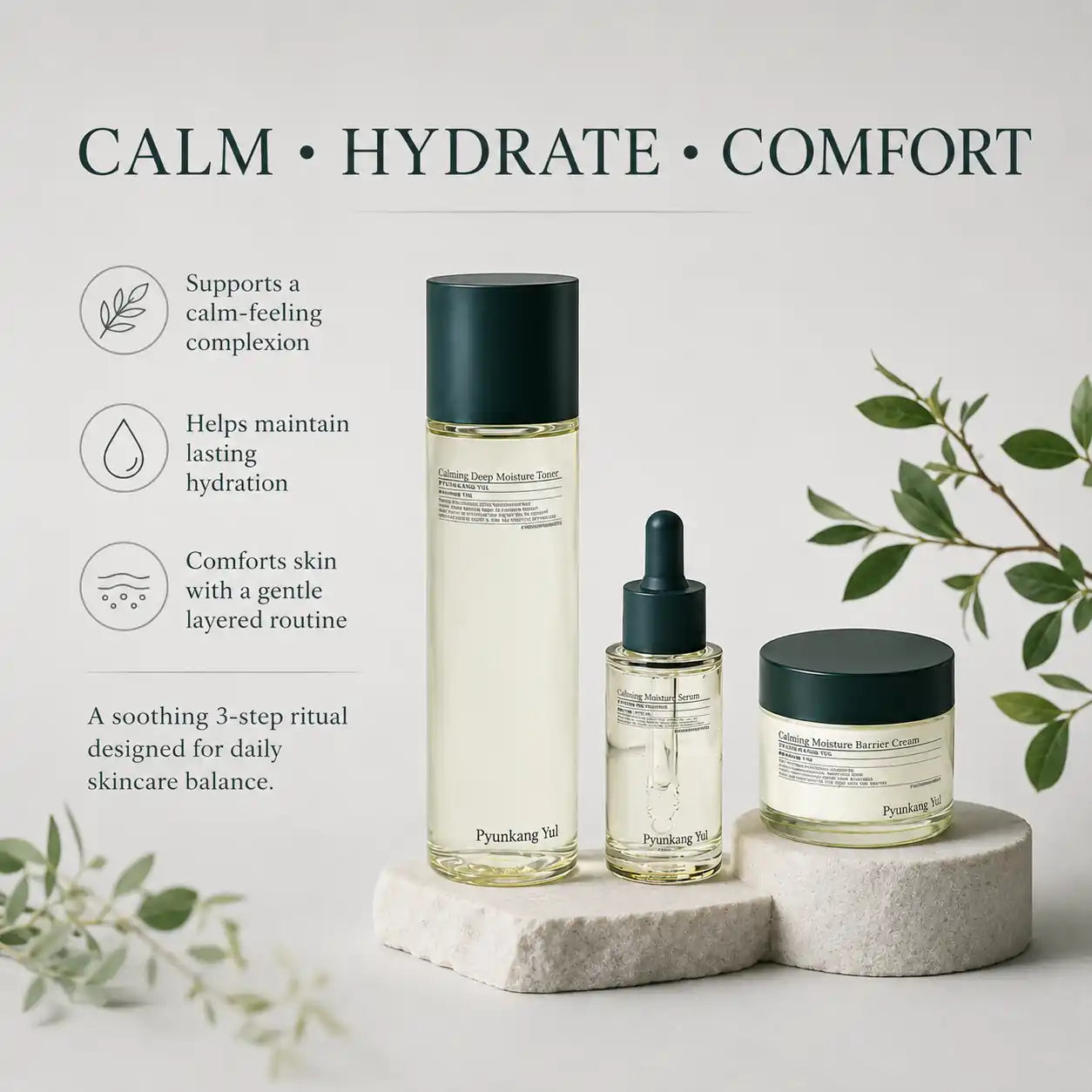 Pyunkang Yul Calming Line Gift Set 150ml + 50ml + 30ml