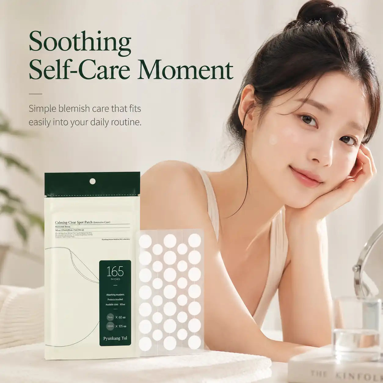 Pyunkang Yul Calming Clear Spot Patch Intensive+Slim Care 124ea