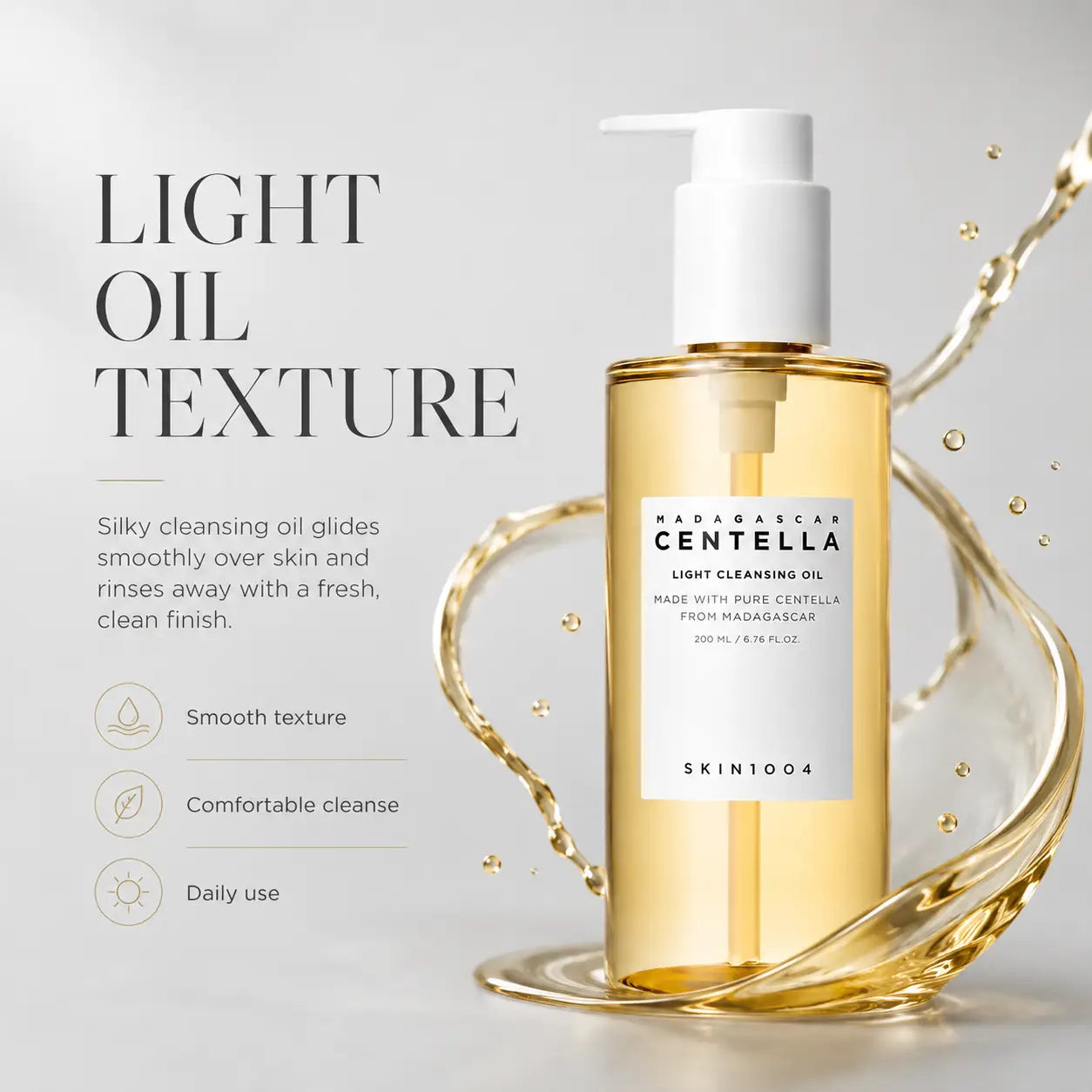 SKIN1004 Madagascar Centella Light Cleansing Oil 200ml