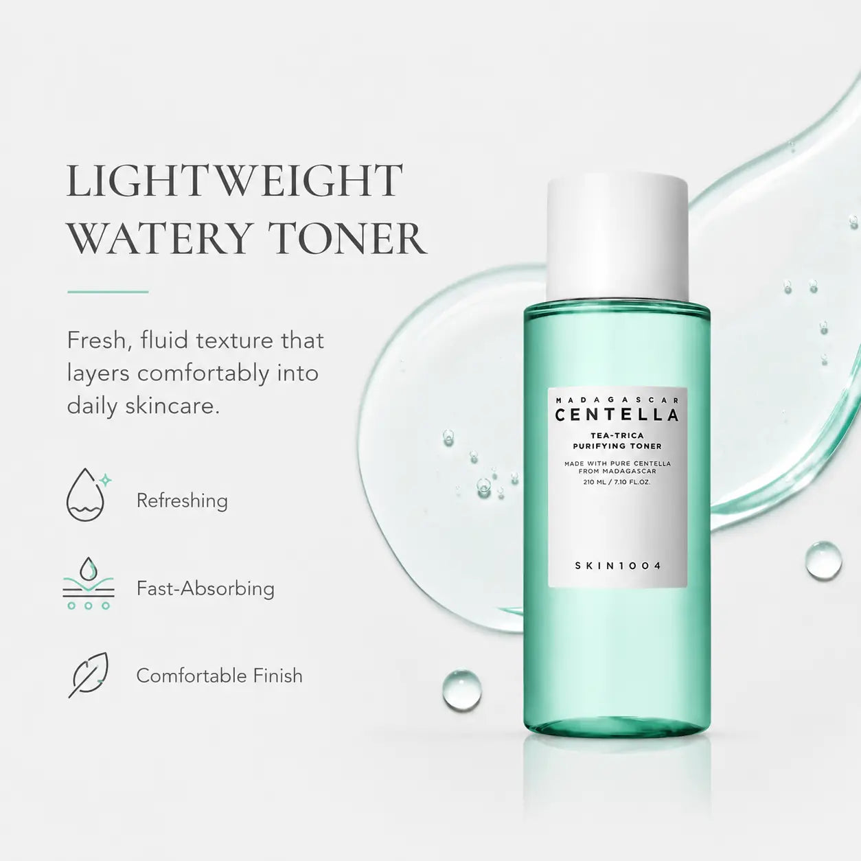 SKIN1004 Madagascar Centella Tea-Trica Purifying Toner 210ml