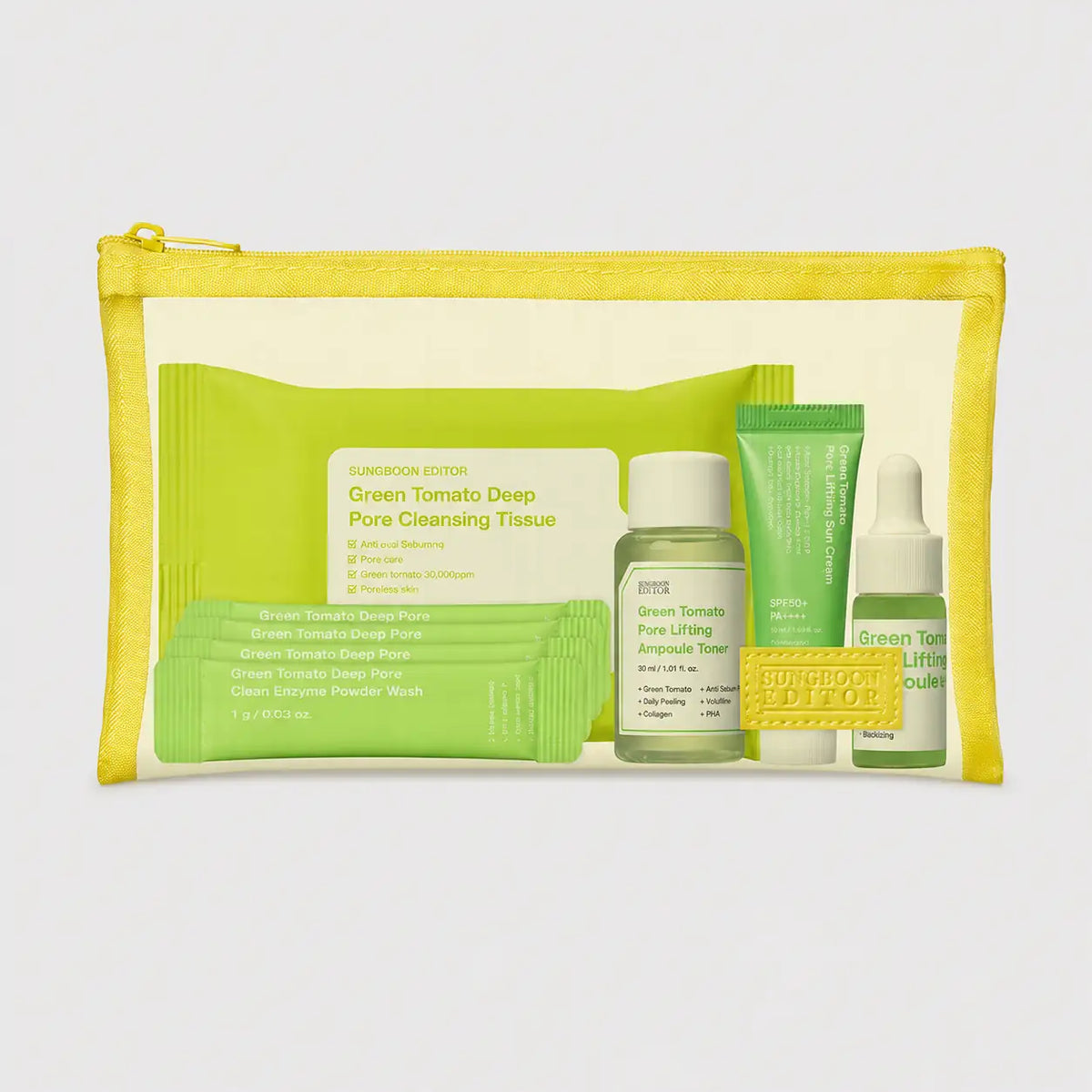 SUNGBOON EDITOR Green Tomato Travel Kit 150g