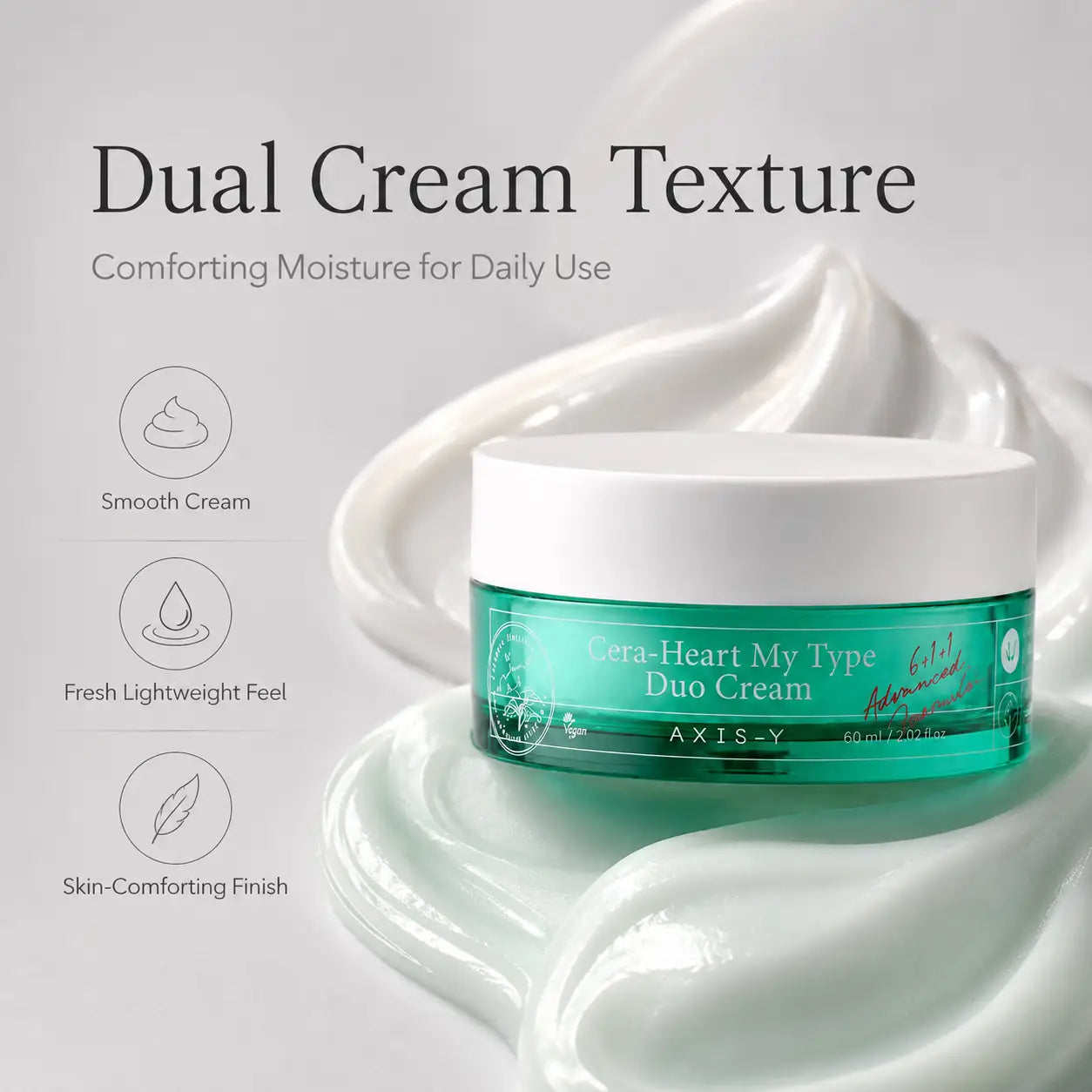 AXIS-Y Cera Heart My Type Duo Cream 60ml