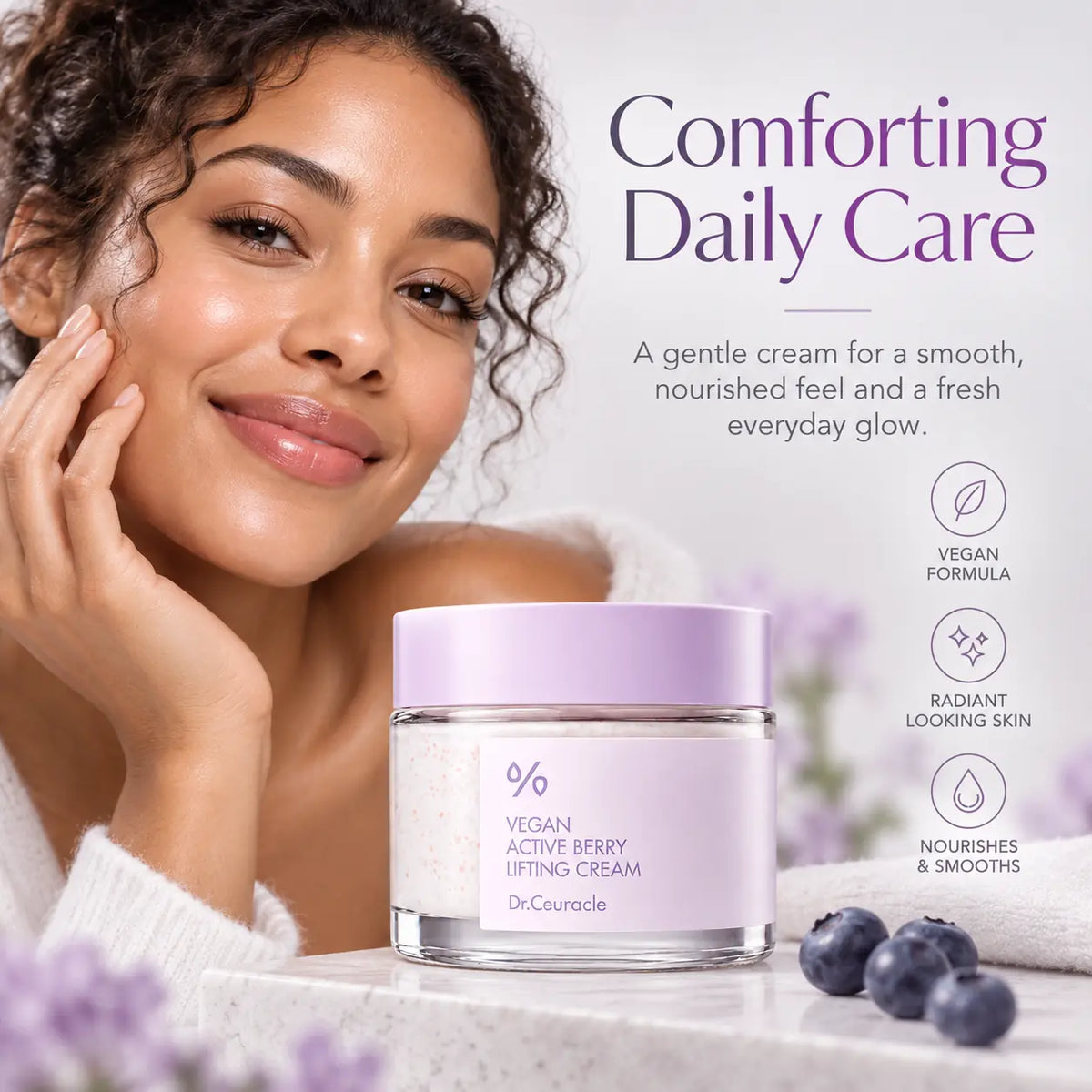 Dr. Ceuracle Vegan Active Berry Lifting Cream 75g