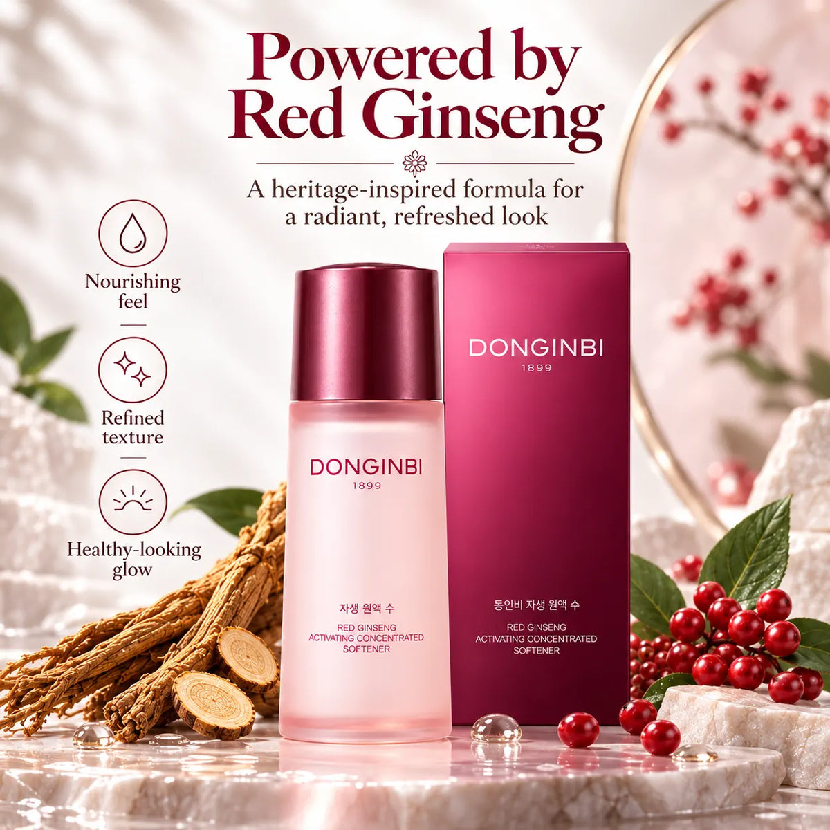 Donginbi Red Ginseng Activating Concentrated Softener 70ml