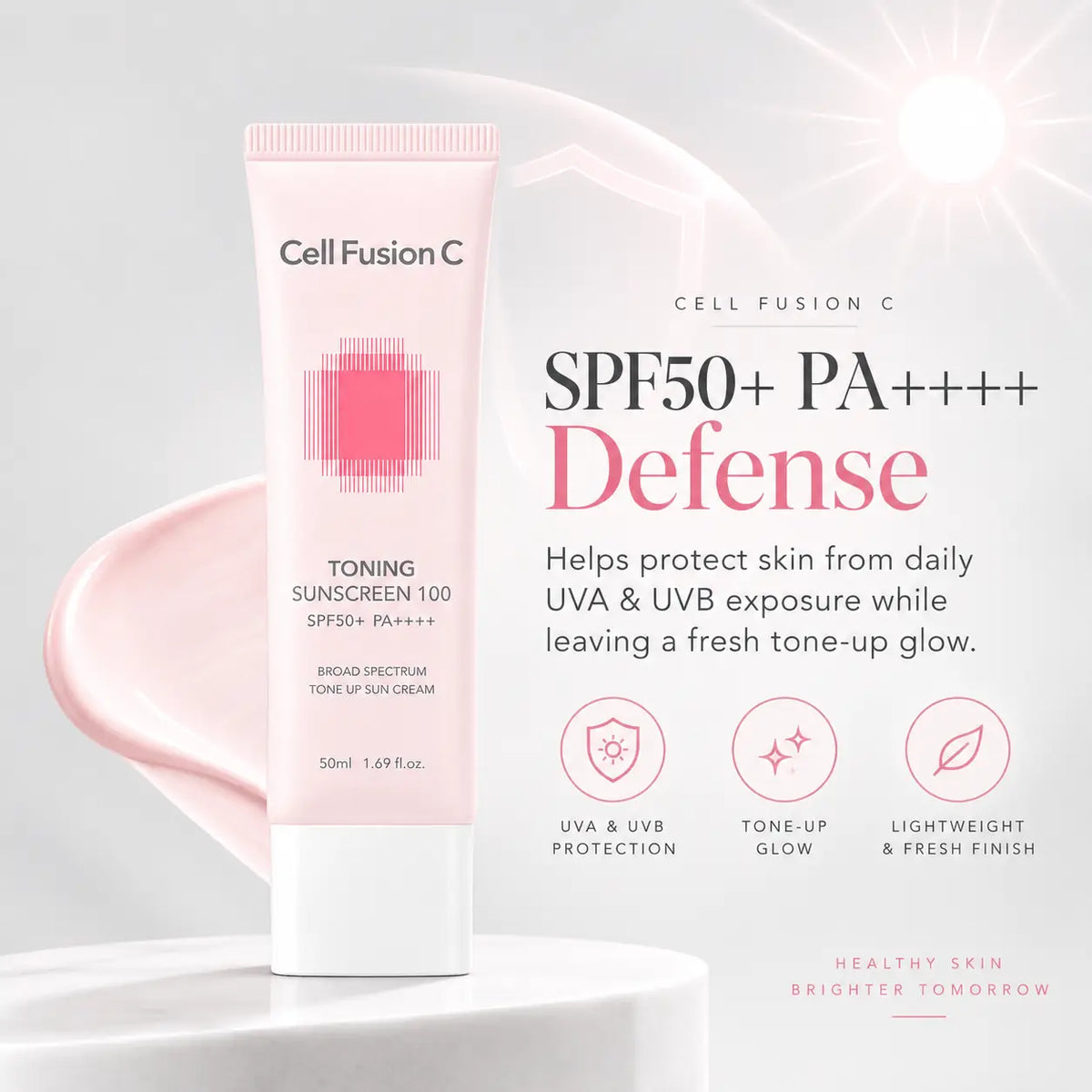 Cell Fusion C Toning Sunscreen 100 SPF50+ PA++++ 50ml