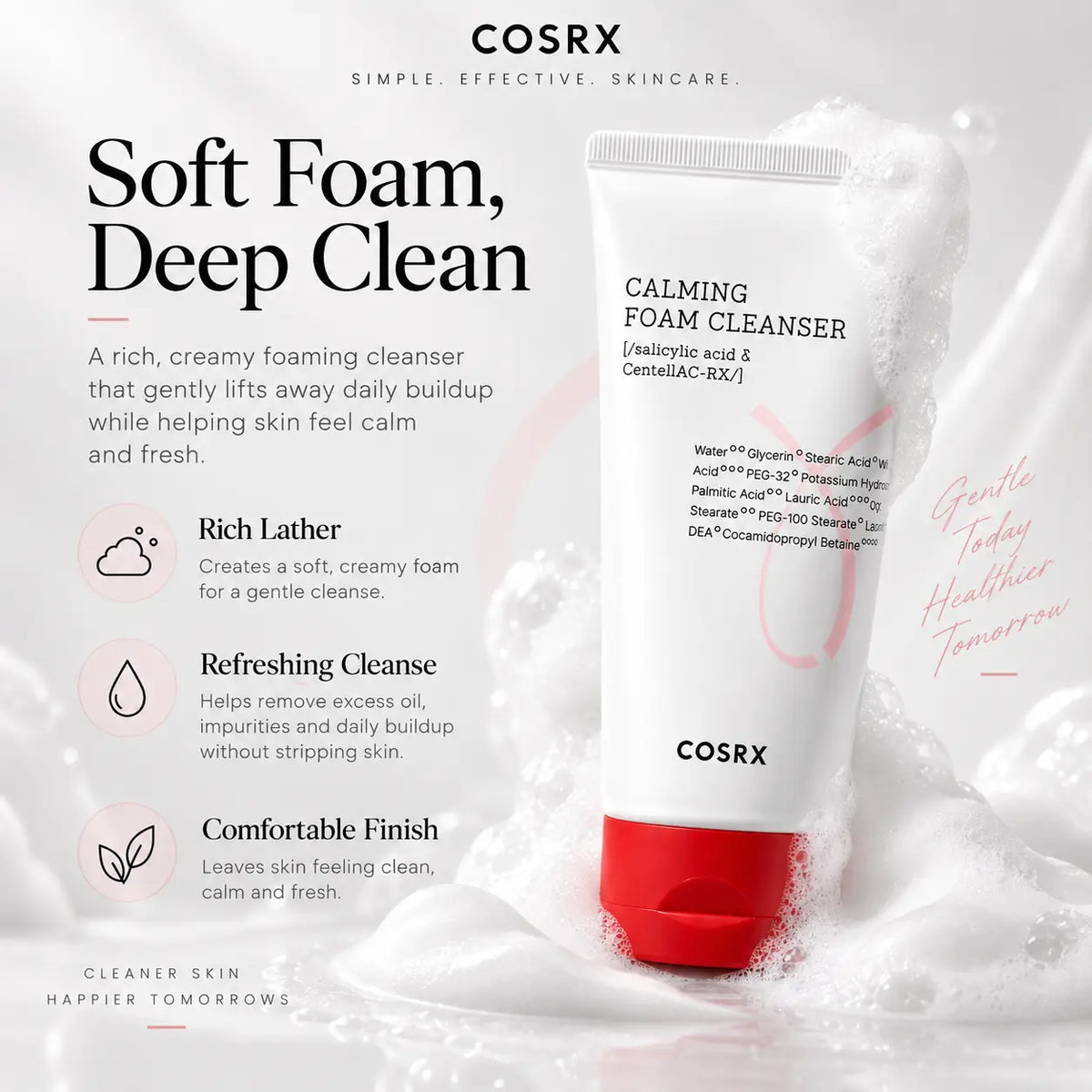 COSRX AC Collection Calming Foam Cleanser 150ml