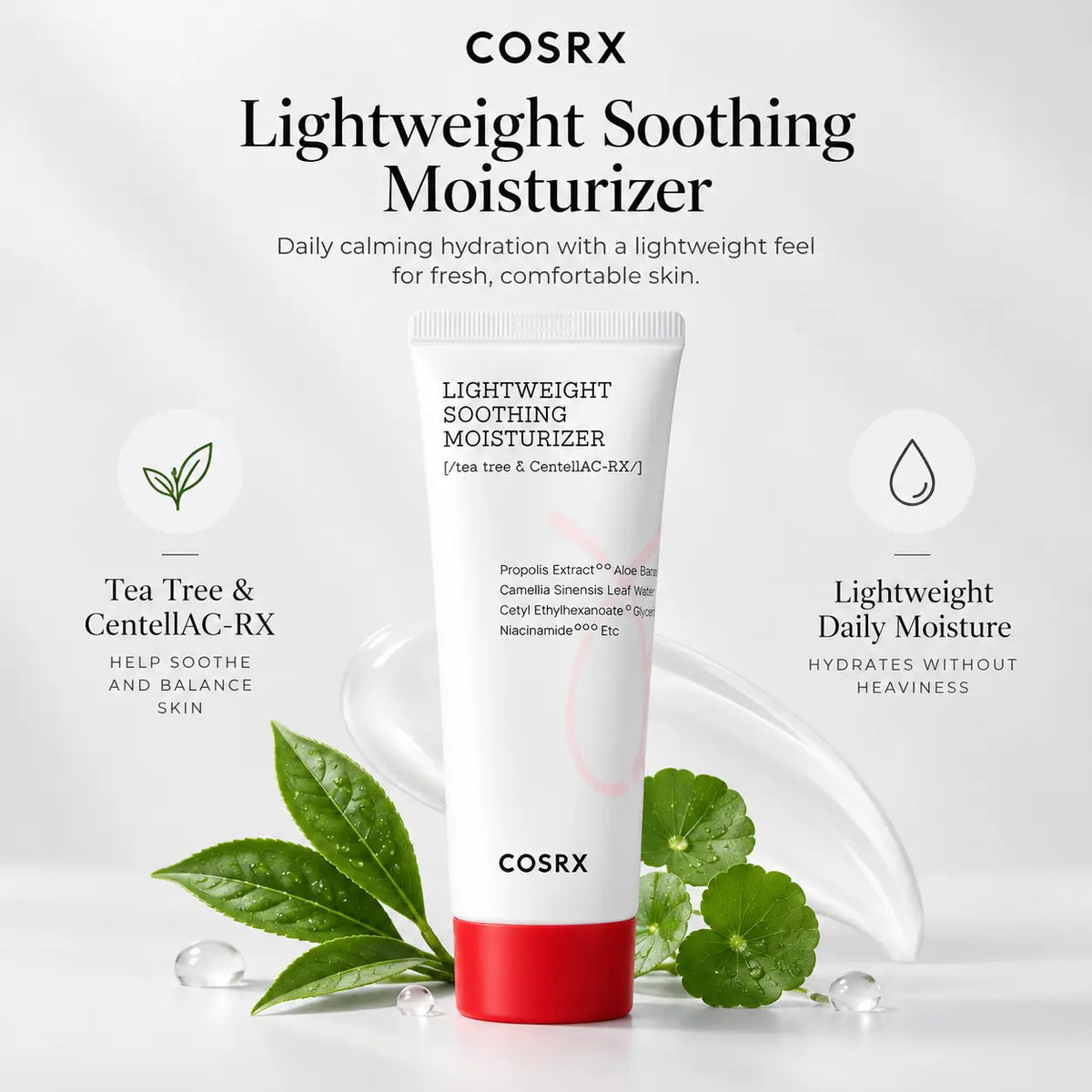 COSRX AC Collection Lightweight Soothing Moisturizer 80ml