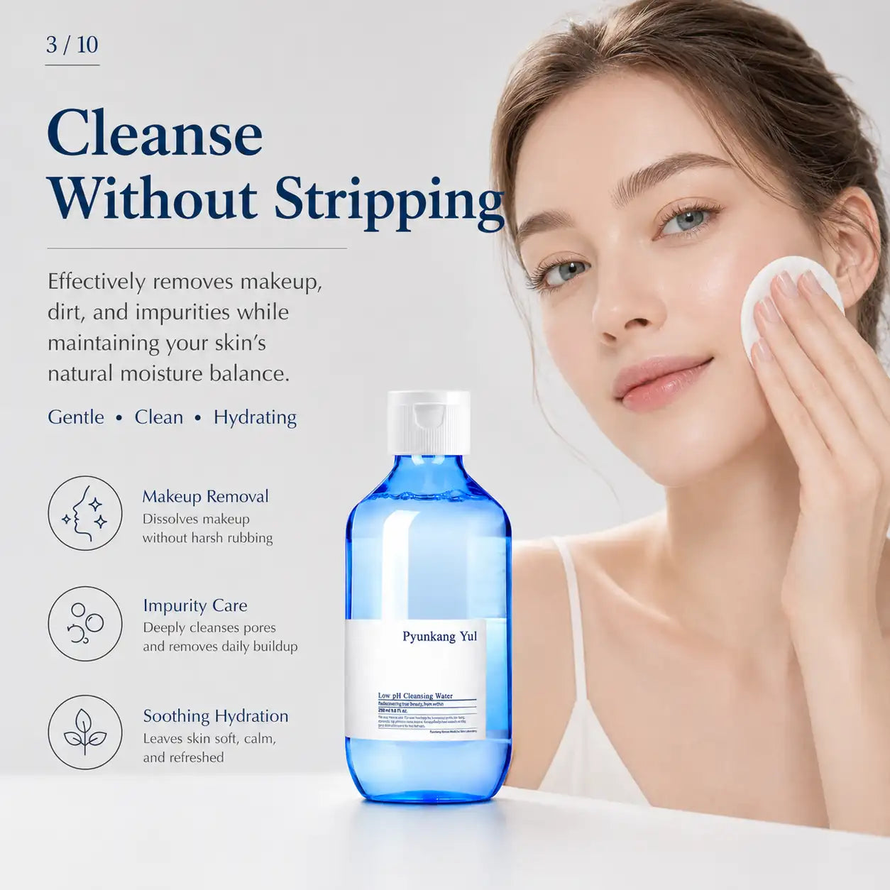 Pyunkang Yul Low pH Cleansing Water 290ml