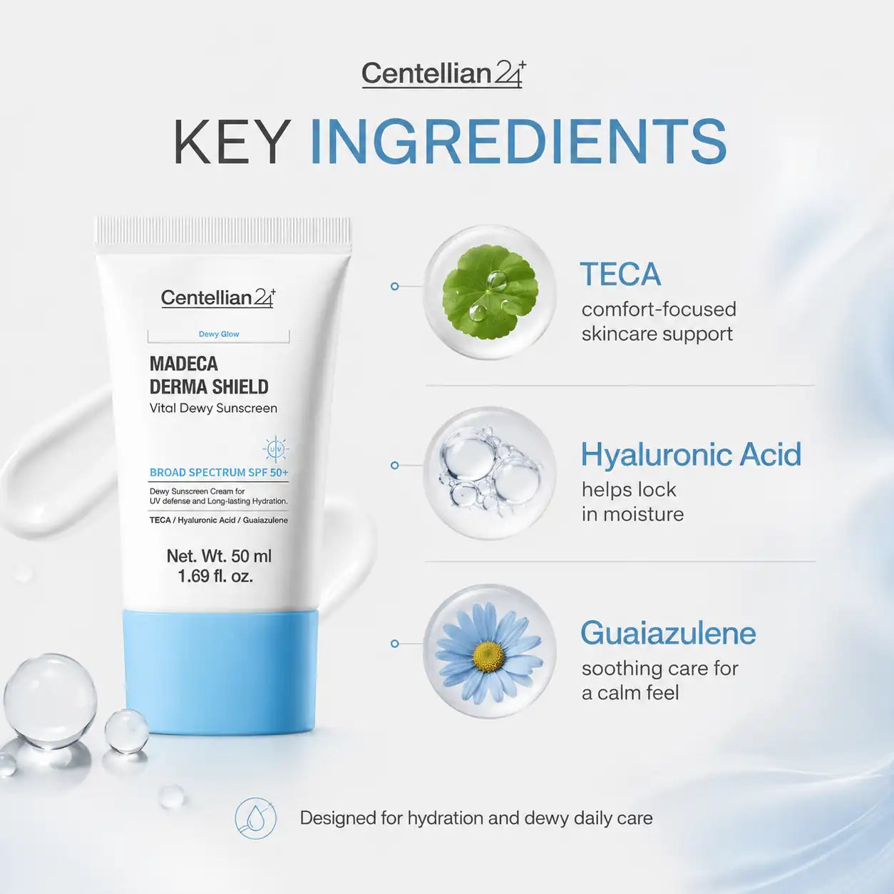 Centellian24 Derma Shield Vital Dewy Sun Cream 50ml