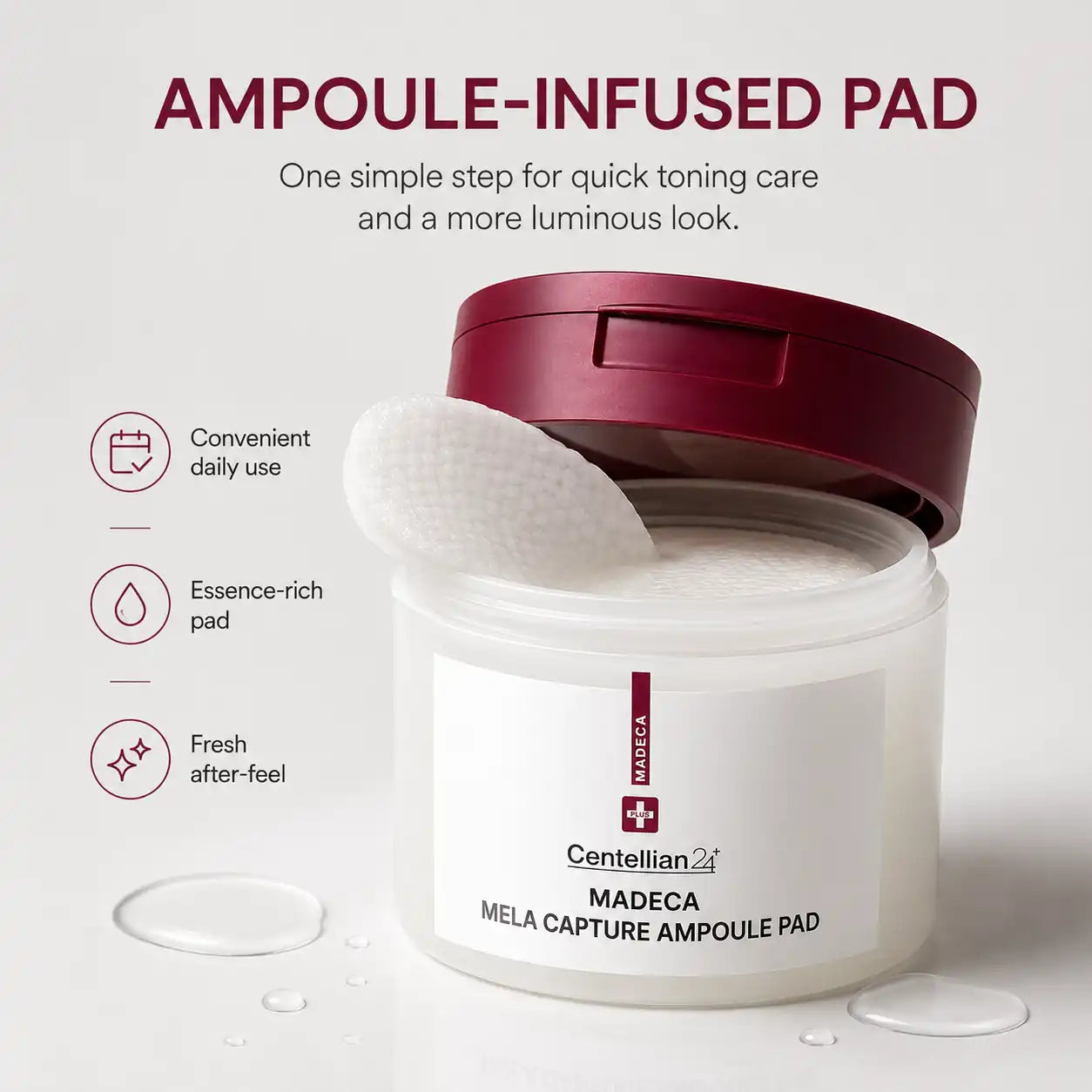 Centellian24 Madeca Mela Capture Ampoule Pad 60pcs
