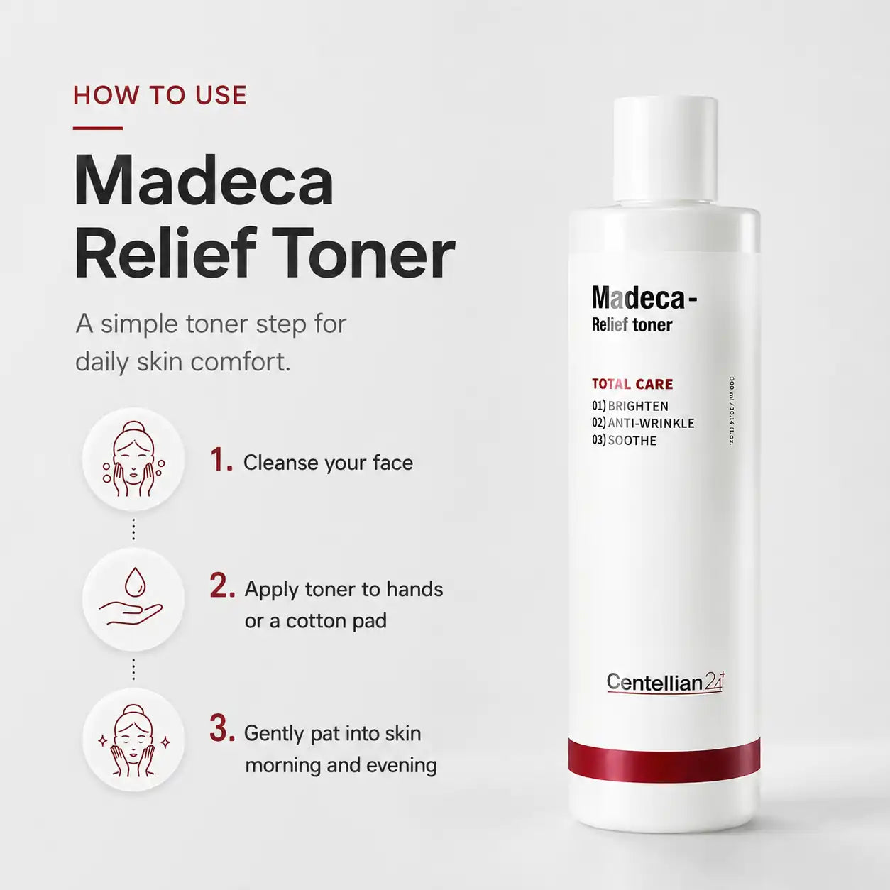 Centellian24 Madeca Relief Toner 300ml
