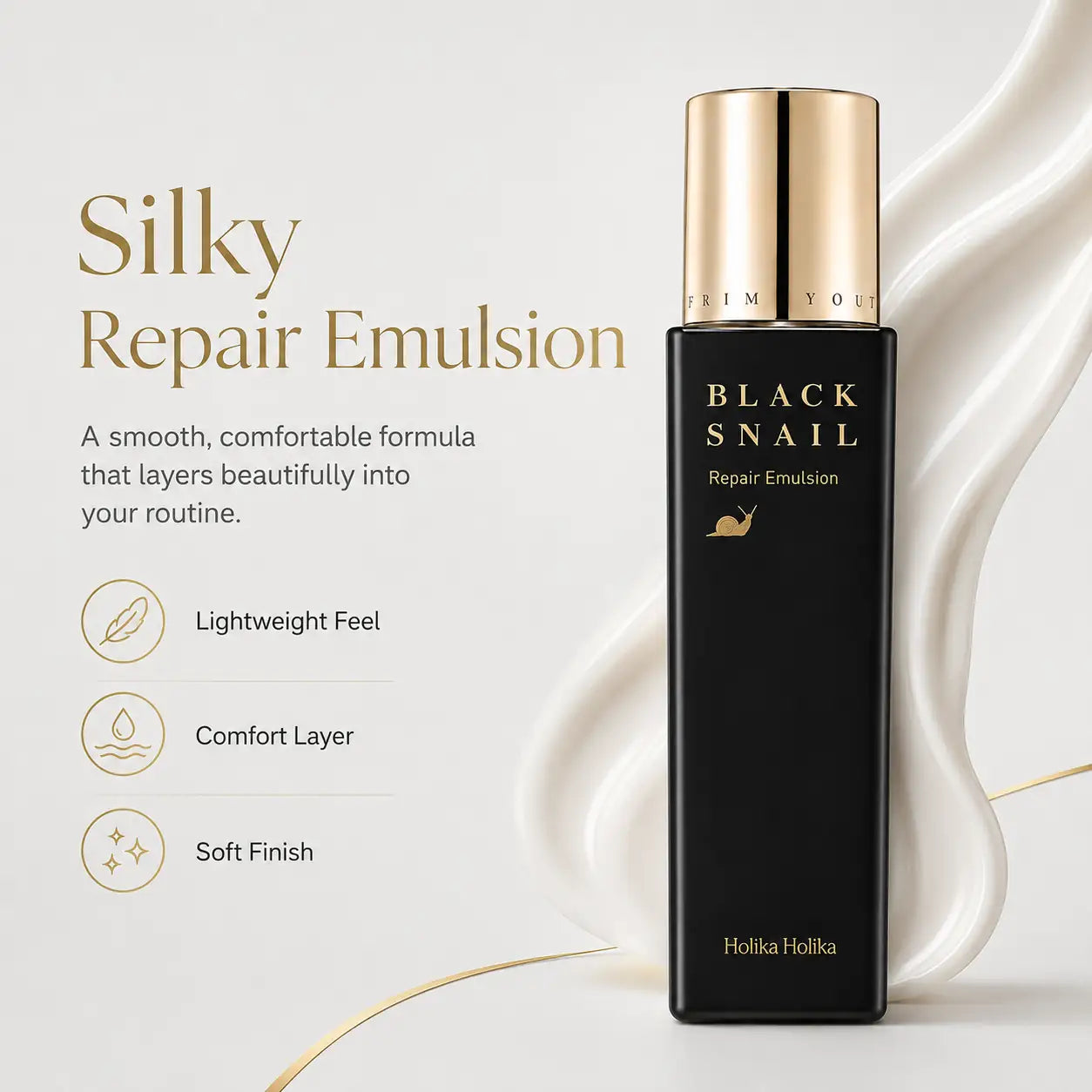 Holika Holika Prime Youth Black Snail Emulsion 160ml