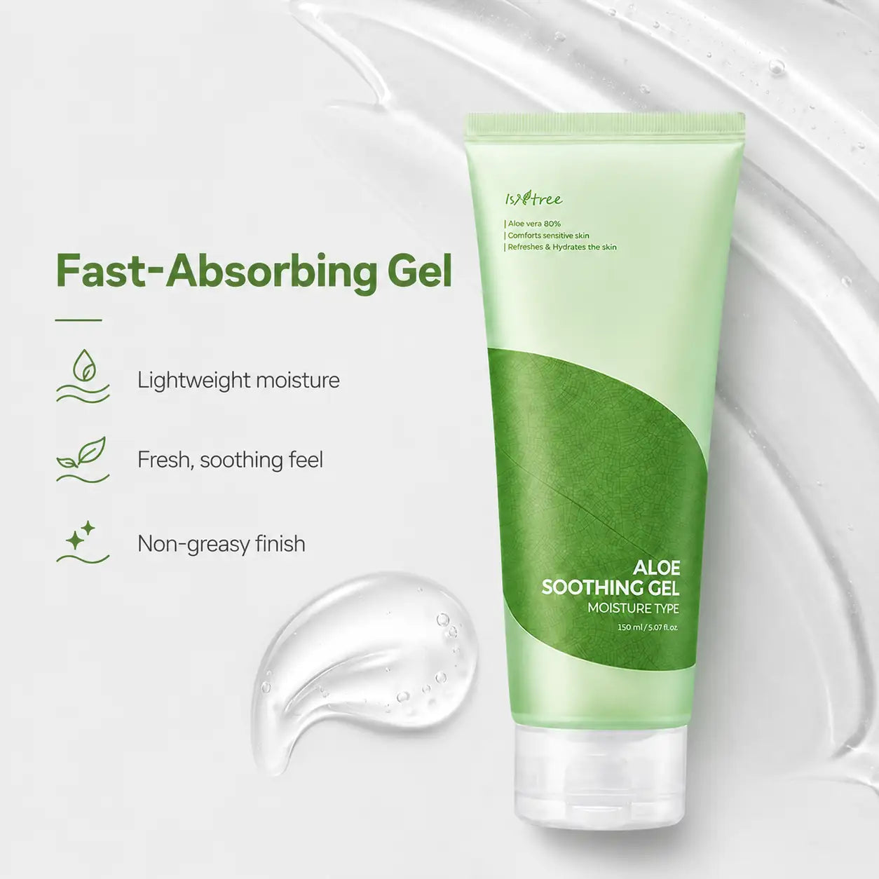 Isntree Aloe Soothing Gel Moisture Type 150ml