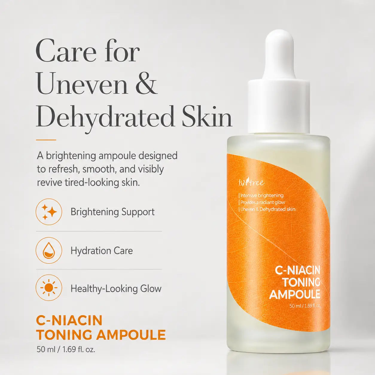 Isntree C Niacin Toning Ampoule Serum 50ml