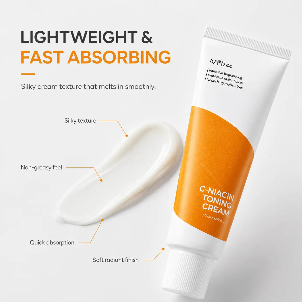 Isntree C Niacin Toning Cream 50ml