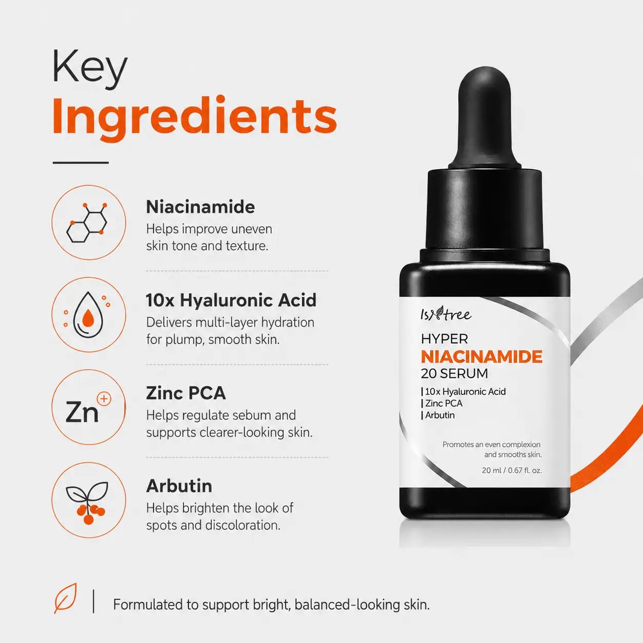Isntree Hyper Niacinamide 20 Serum 20ml