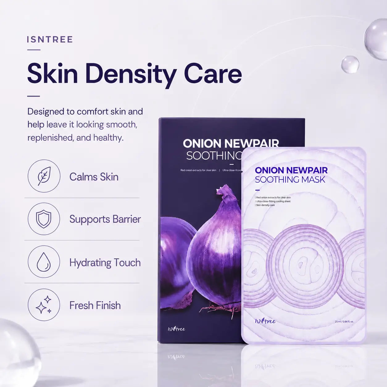 Isntree Onion Newpair Soothing Mask 5 Sheets 25g