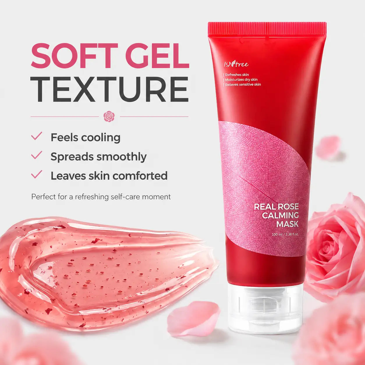 Isntree Real Rose Calming Mask 100ml