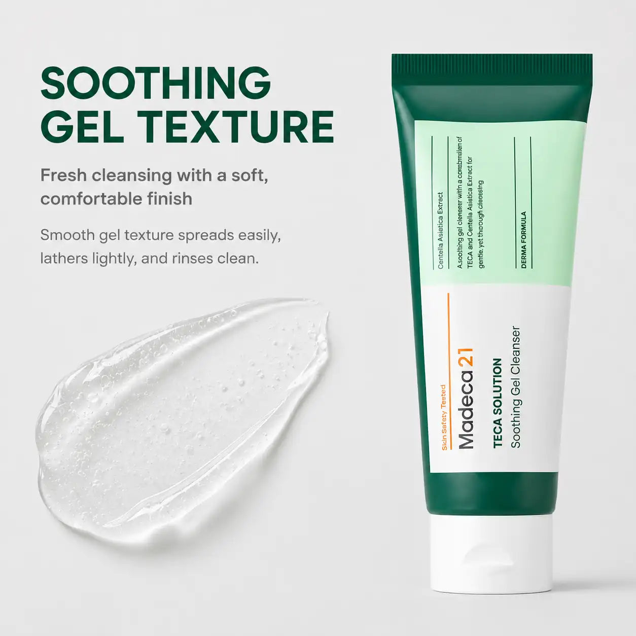 Madeca21 Teca Solution Soothing Gel Cleanser 100ml