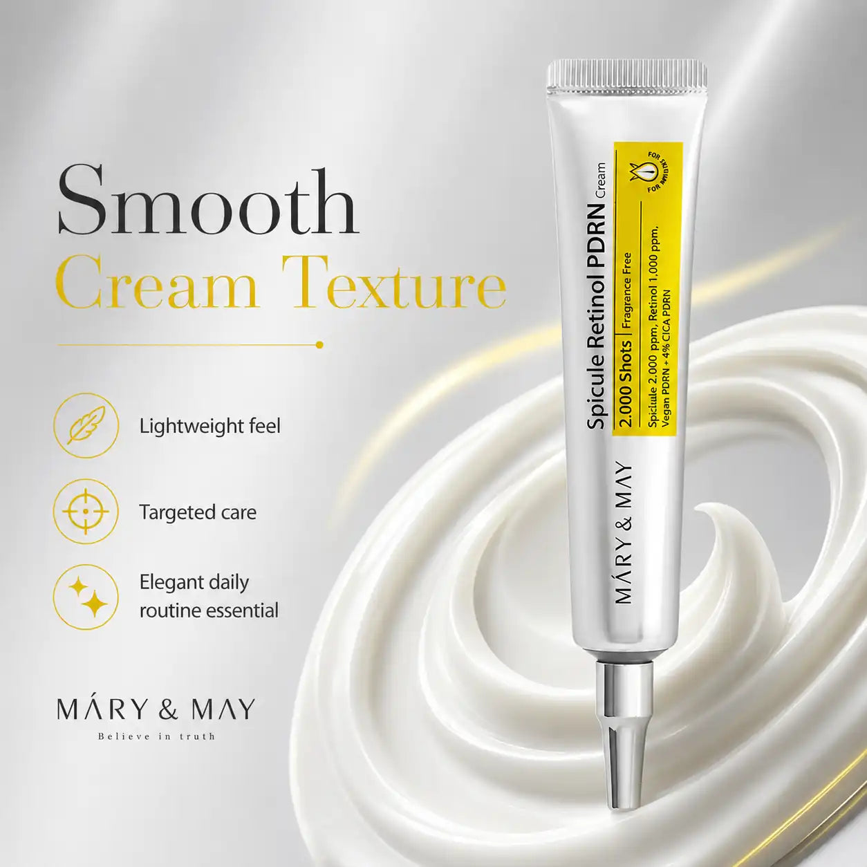 Mary&May Spicule Retinol PDRN Cream 15g