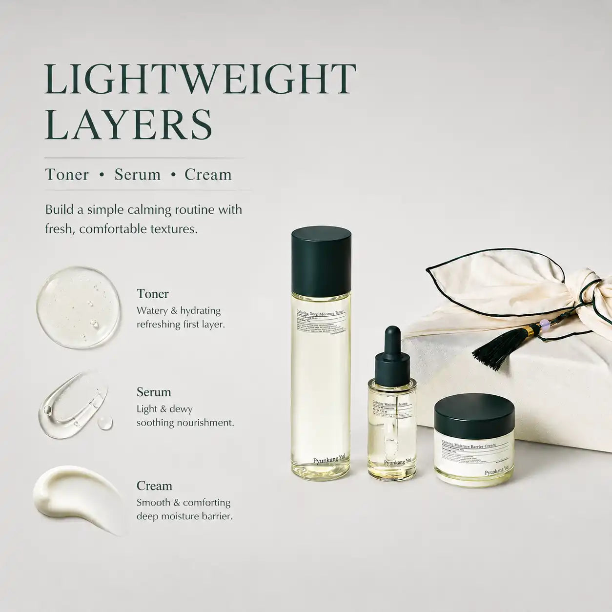 Pyunkang Yul Calming Line Gift Set 150ml + 50ml + 30ml