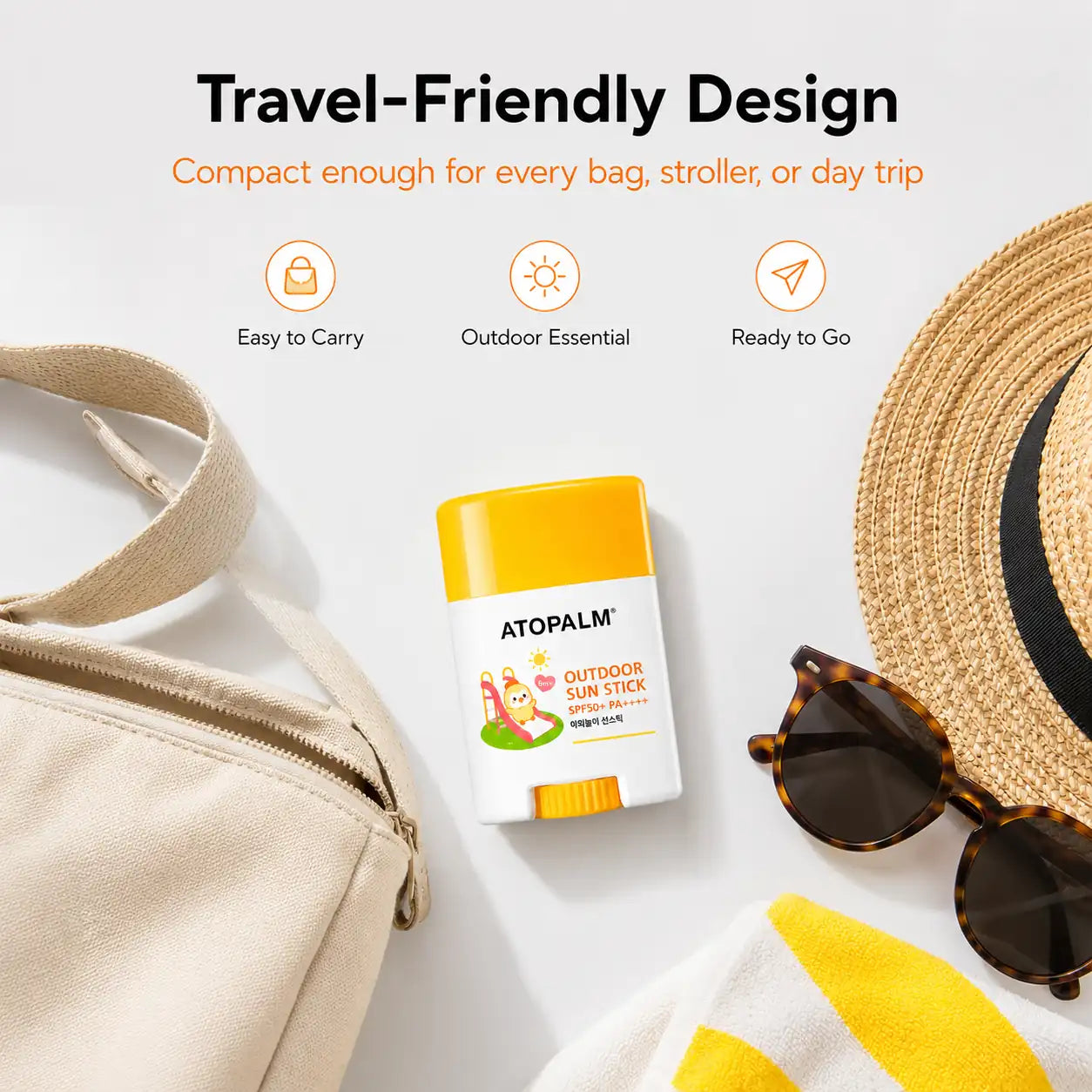 ATOPALM Outdoor Sun Stick SPF50+ PA++++ 21g
