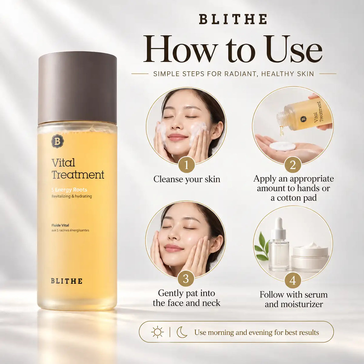 BLITHE Vital care 5 Energy Roots 150ml