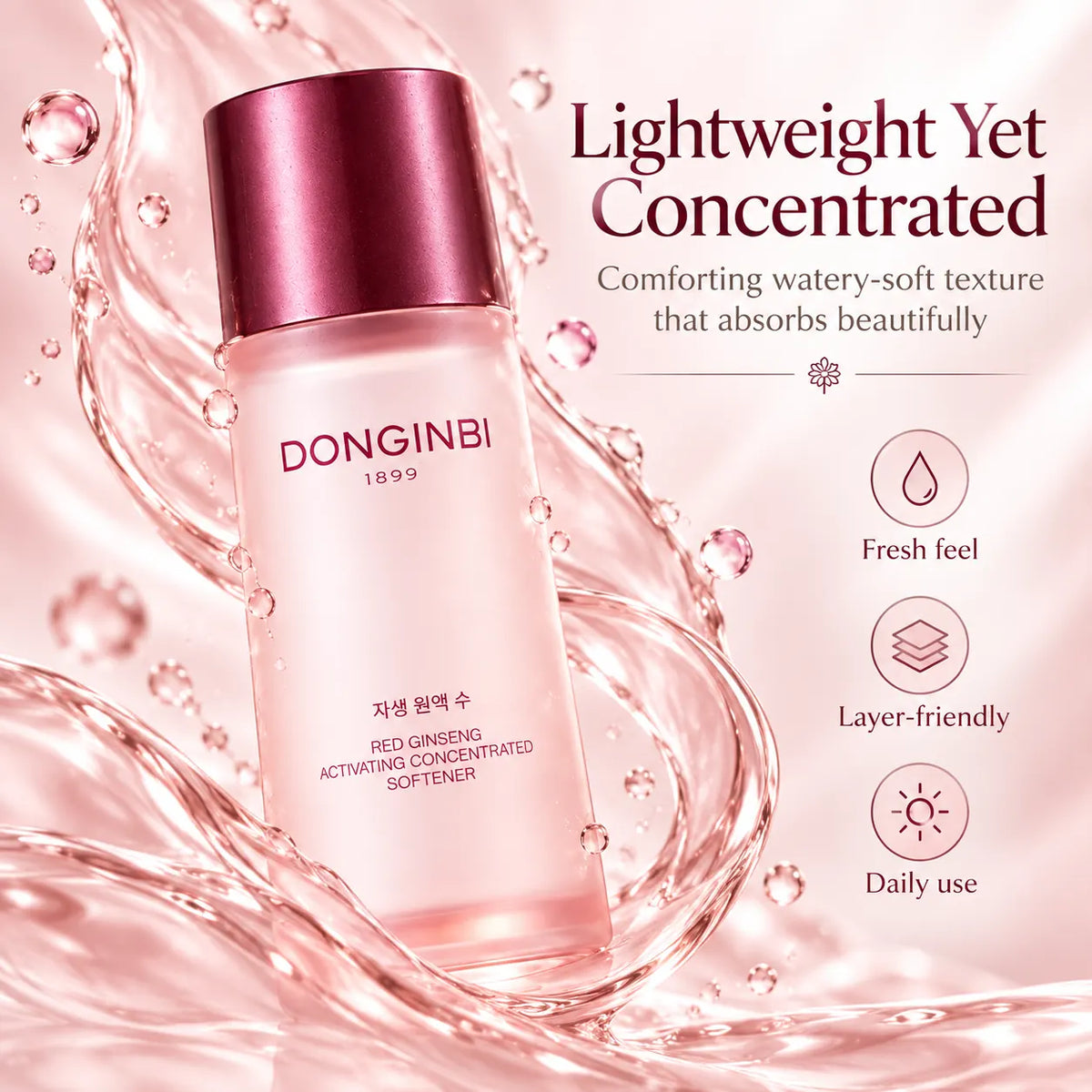 Donginbi Red Ginseng Activating Concentrated Softener 70ml