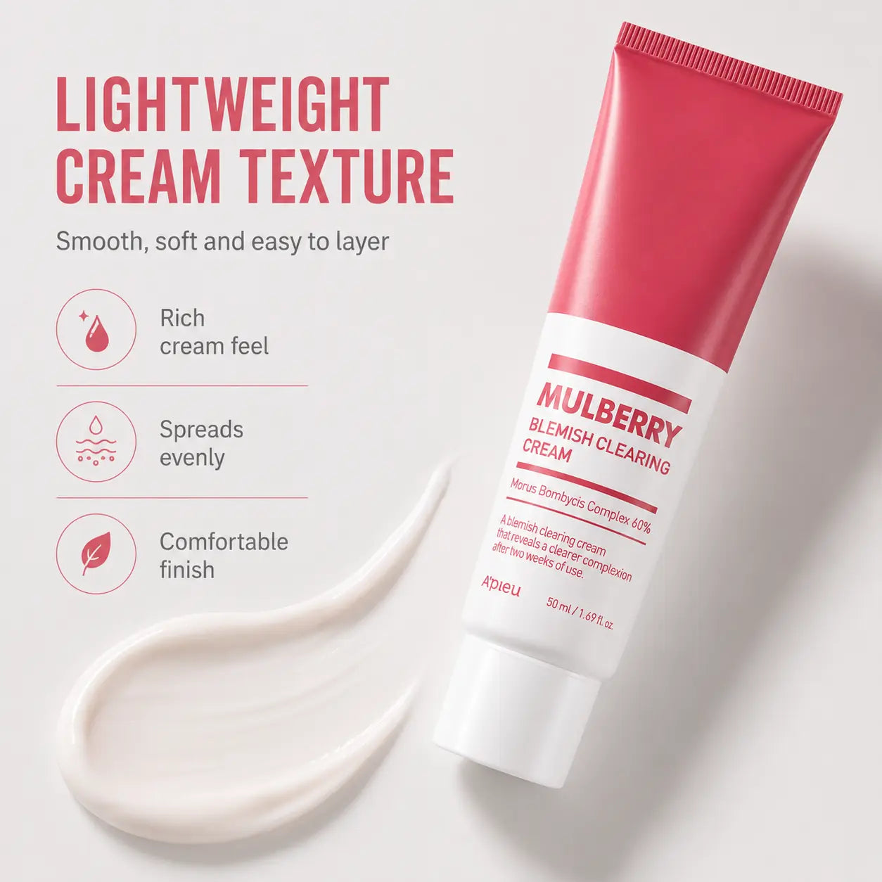 A'pieu Mulberry Blemish Clearing Cream 50ml