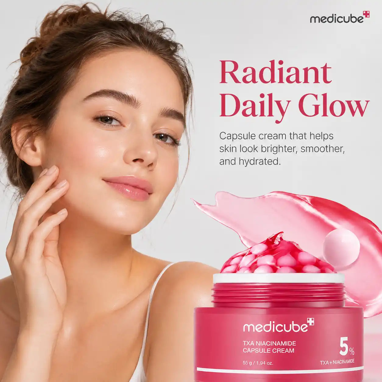 Medicube TXA Niacinamide Capsule Cream 55g