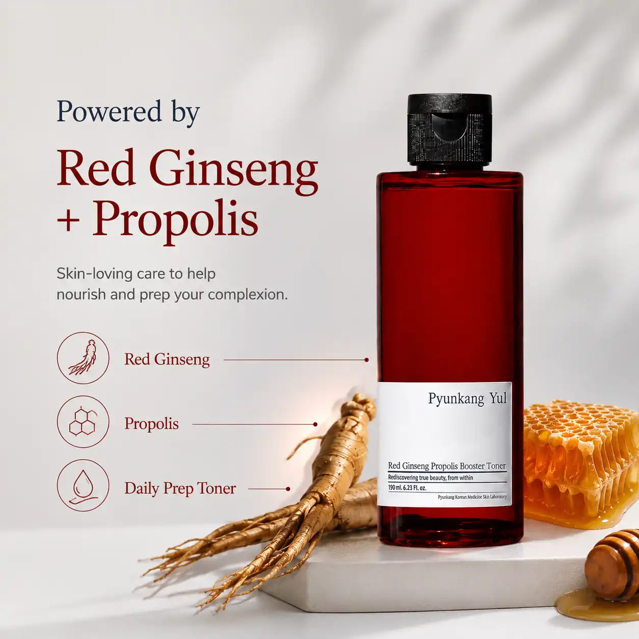 Pyunkang Yul Red Ginseng Propolis Booster Toner 110ml