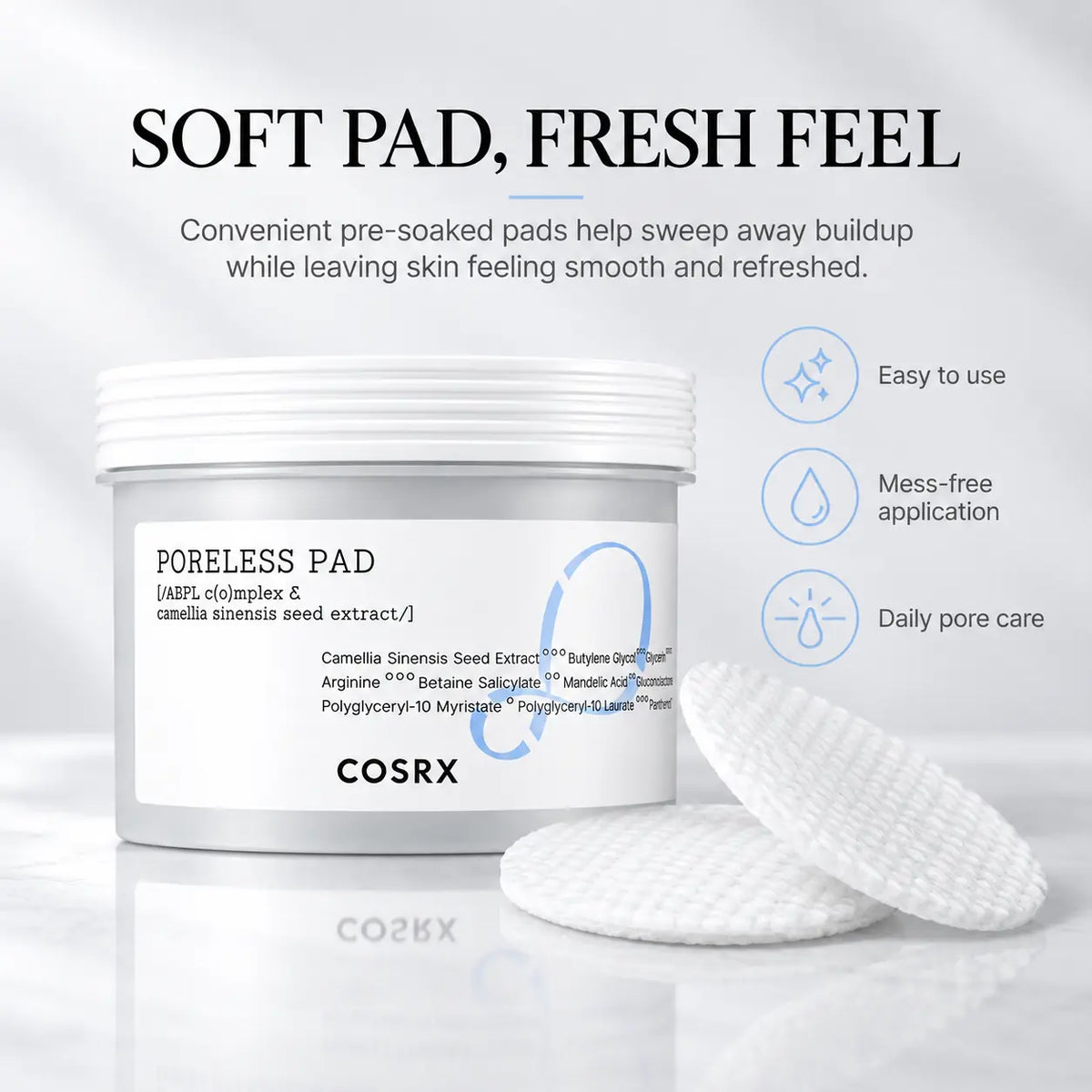 COSRX One Step Moisture Up Pad 70pcs