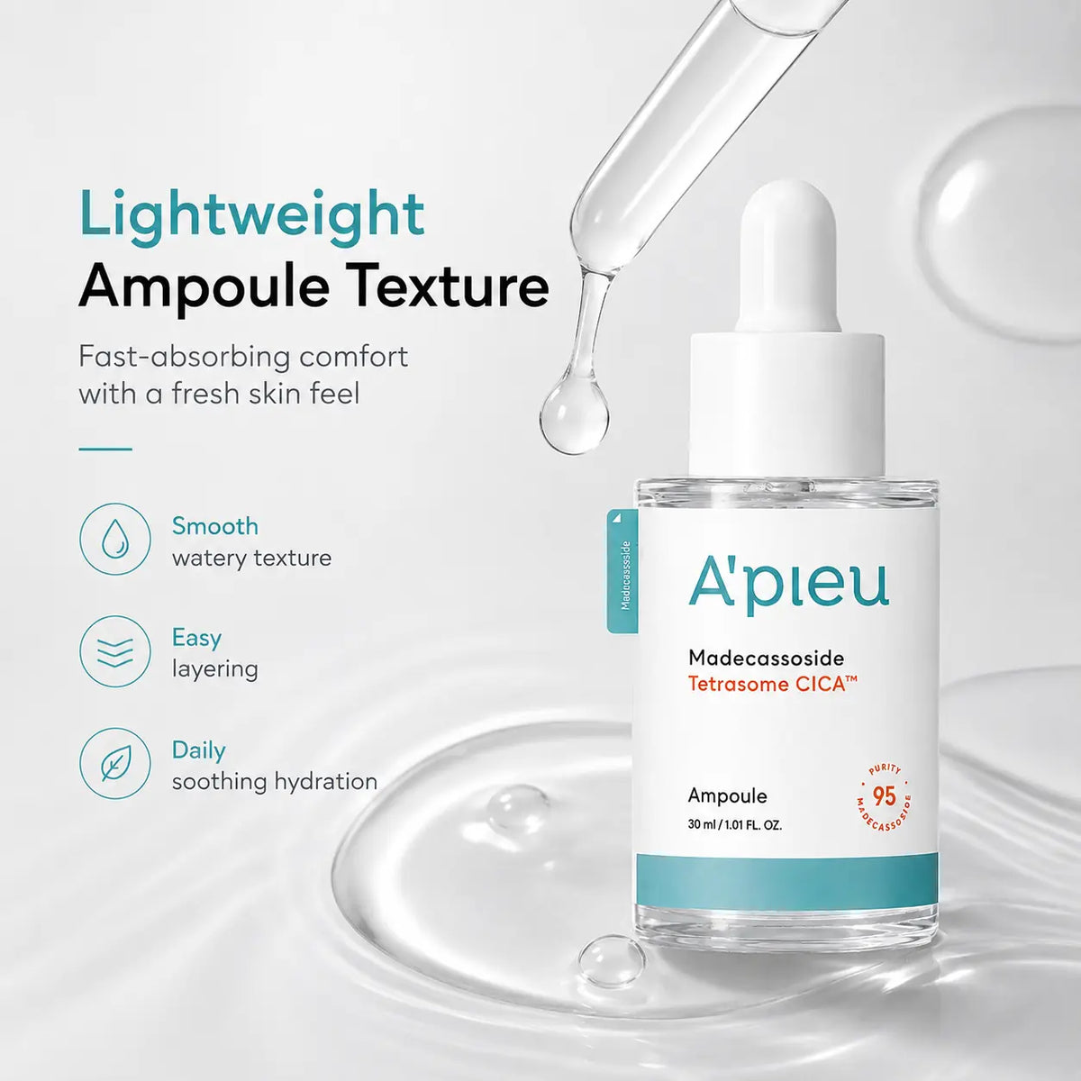 A'pieu Madecassoside Tetrasome Cica Ampoule 50ml