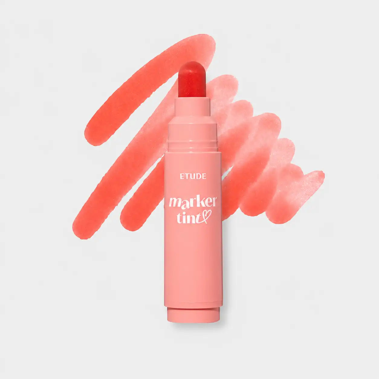 lip tint shade swatches on skin