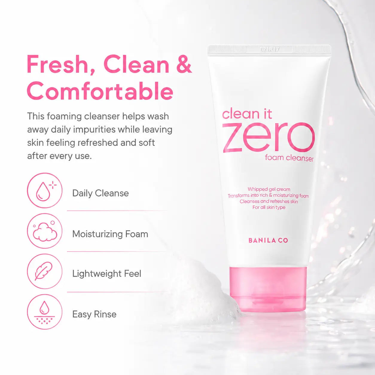 Banila Co Clean It Zero Foam Cleanser 150ml