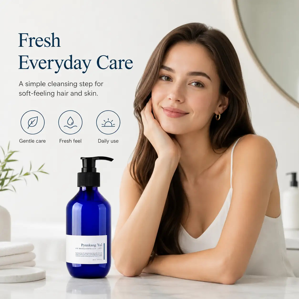 Pyunkang Yul Ato Wash & Shampoo Blue Label 350ml