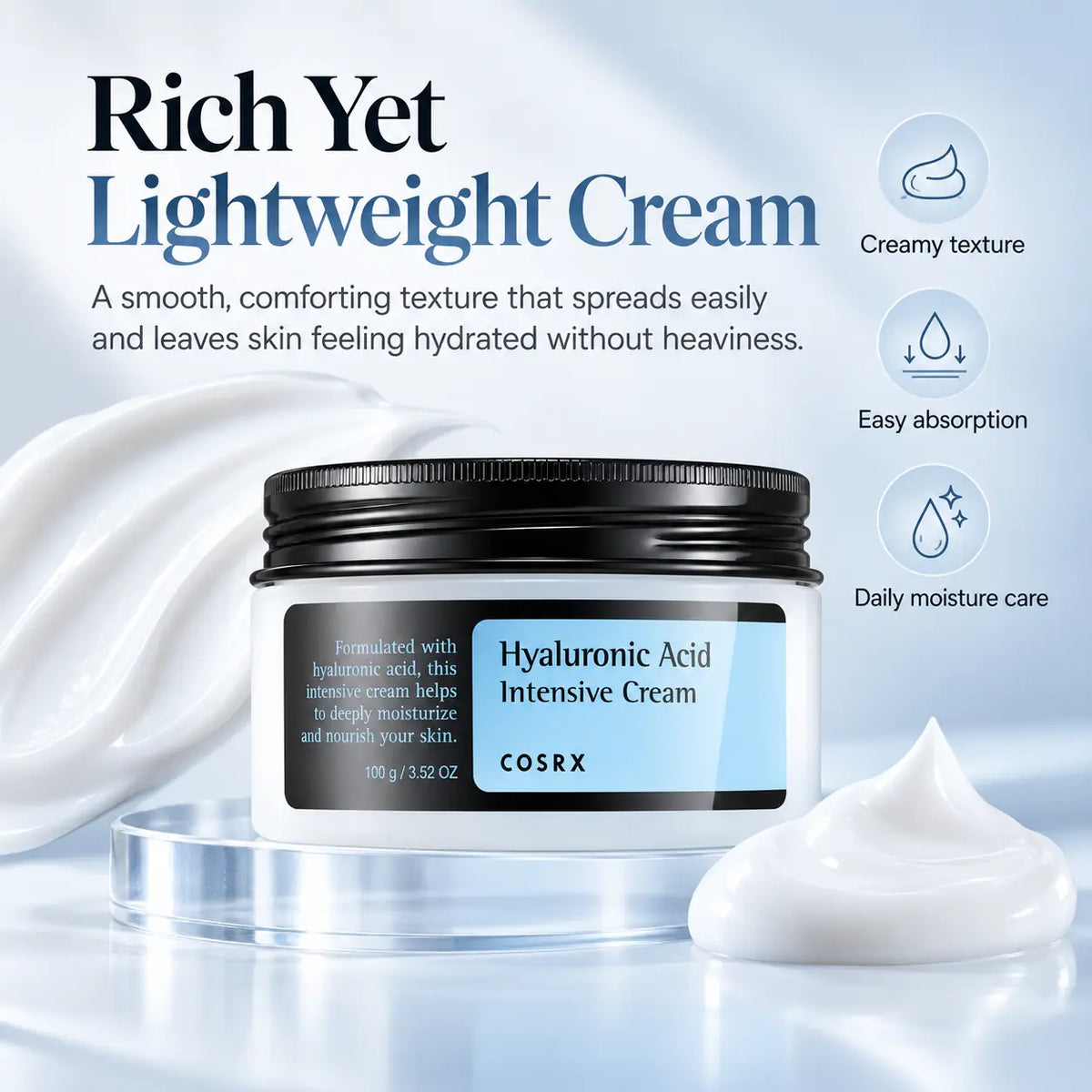 COSRX Hyaluronic Acid Intensive Cream 100ml