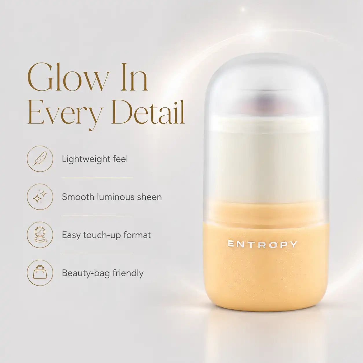 Entropy Cool Stick Body Highlighter Golden Hour 10g