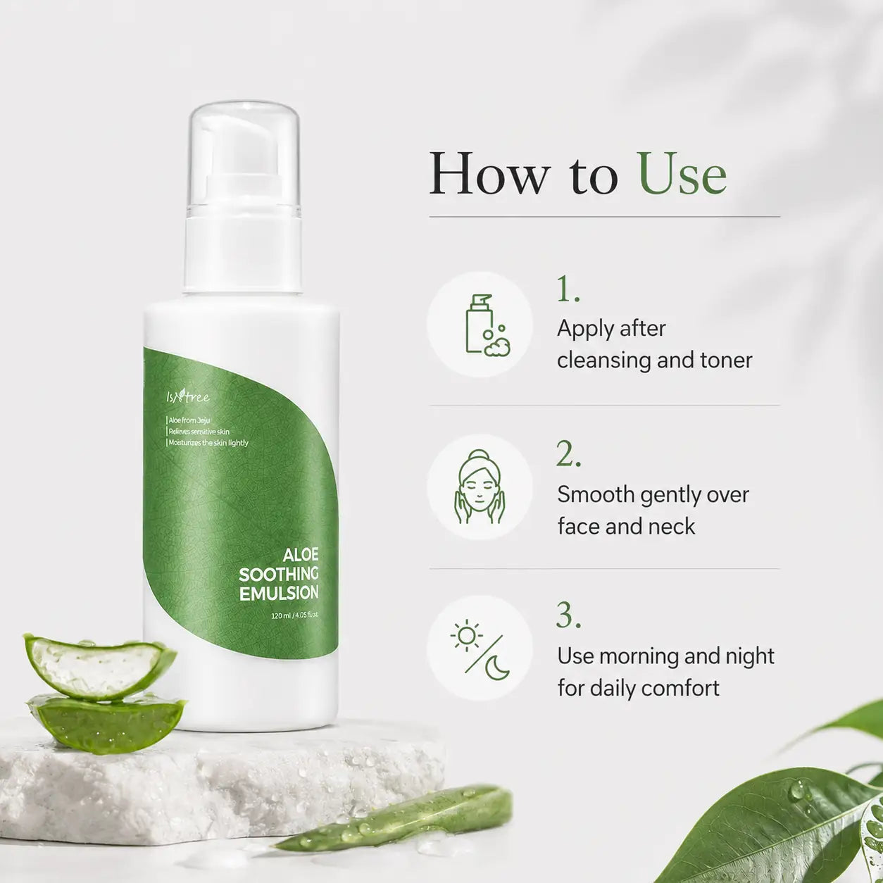 Isntree Aloe Soothing Emulsion 120ml