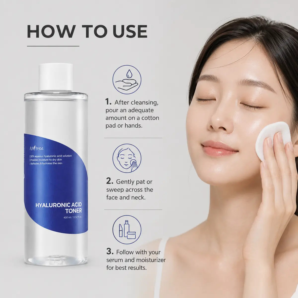 Isntree Hyaluronic Acid Toner 400ml