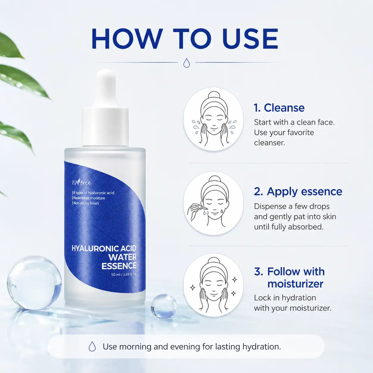 Isntree Hyaluronic Acid Water Essence 50ml
